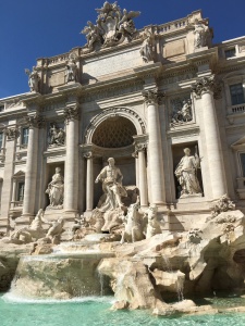 La Fontana di Trevi en Roma